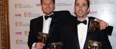 Naughty Dog's Christophe and Evan at the GAME Awards