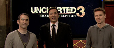 UNCHARTED 3 Demoed on Late Night With Jimmy Fallon